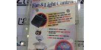 FAN-E-ZEE CB13000 ceiling fan and light control .